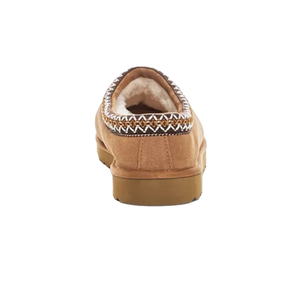 NWT Men’s UGG  Tasman Suede & Shearling Slippers Chestnut. Price is firm. - Picture 5 of 5